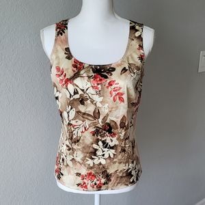 St John Knits Silk Sleeveless Shell